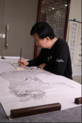 中国百年巨匠书画界代表人物——刘圻
