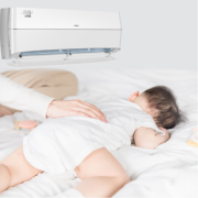 健康空调推荐品牌海尔35AFA，让宝宝远离感冒困扰